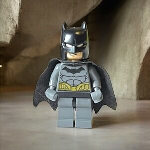 LEGO Minifigure Batman Jokerland Gray Suit Collectible
